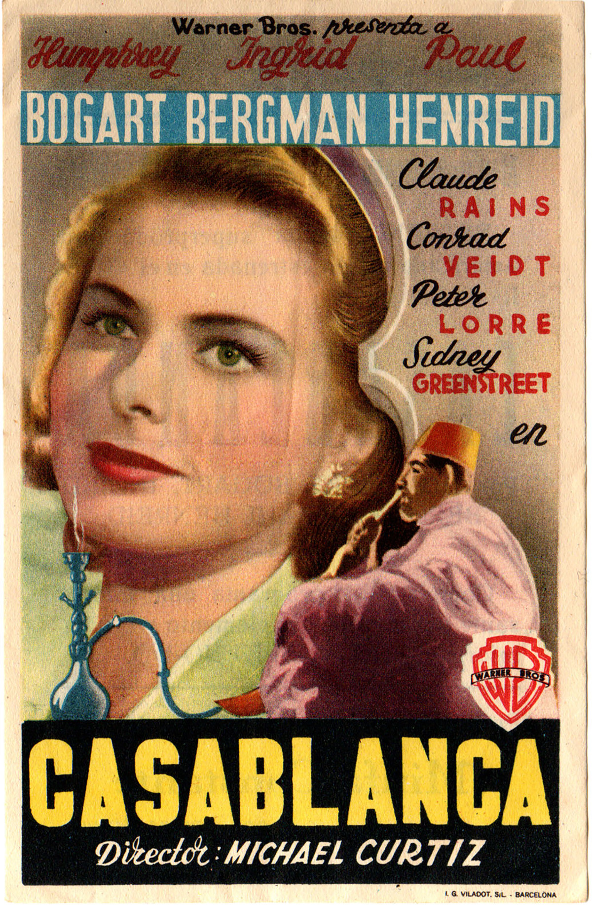 casablanca cinema español cambrils 1946