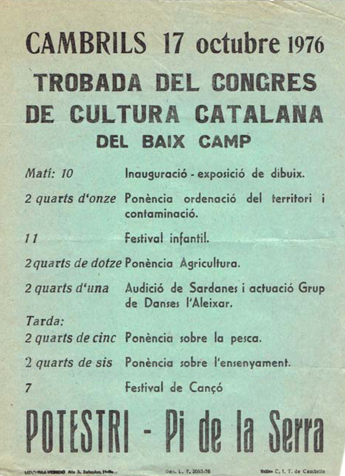 congres cultura catalana baix camp cambrils