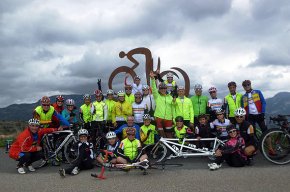 La Penya Cicloturista Cambrils pedala els 173km que separen Cambrils i Cambrils del Solsonès