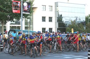 95 bikers participen en la sortida nocturna amb BTT organitzada per la Penya Cicloturista