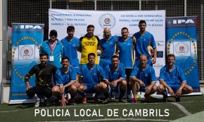 La Policia Local de Cambrils, guanyadora del XVII Campionat Internacional de Futbol 7 per a Policies