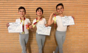Tres ballarins de l'Estudi Giselle es classifiquen pels campionats europeus