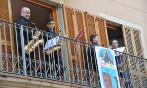 Es recupera la iniciativa «Música als balcons» pels carrers del Barri Antic 