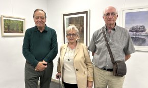 Carmen Pemán, Luis Paniagua i Mariano Royo exposen les seves «Mirades Personals» a l'Espai El Pati