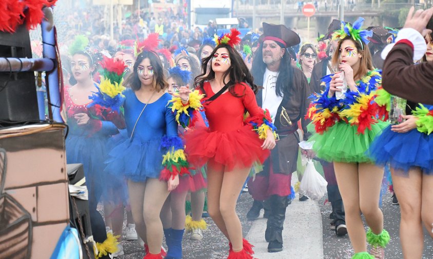 Imatge de la rua del Carnaval del 2020, que es va celebrar el 22 de febrer d'aquell any