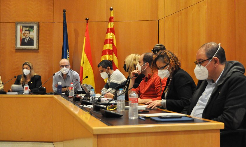 Imatge de la sessió plenària celebrada aquest passat divendres