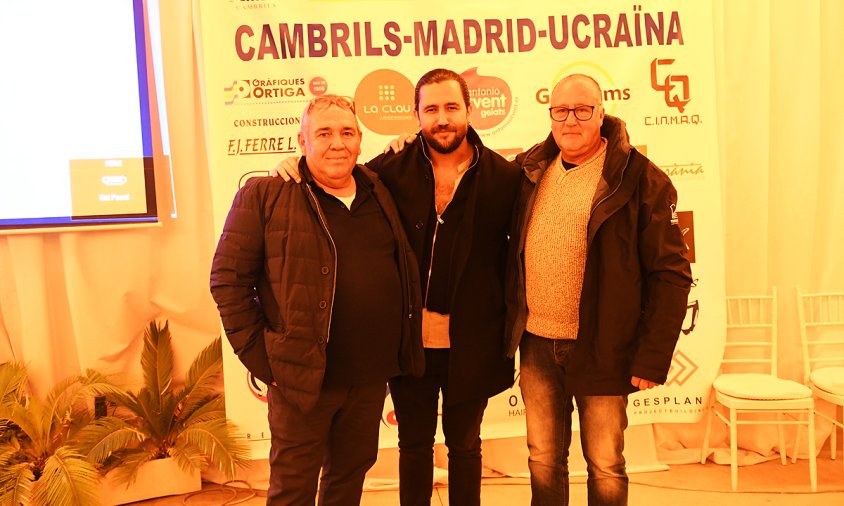 Antoni Franch, Álvaro Cuadrado i Francesc Matamoros