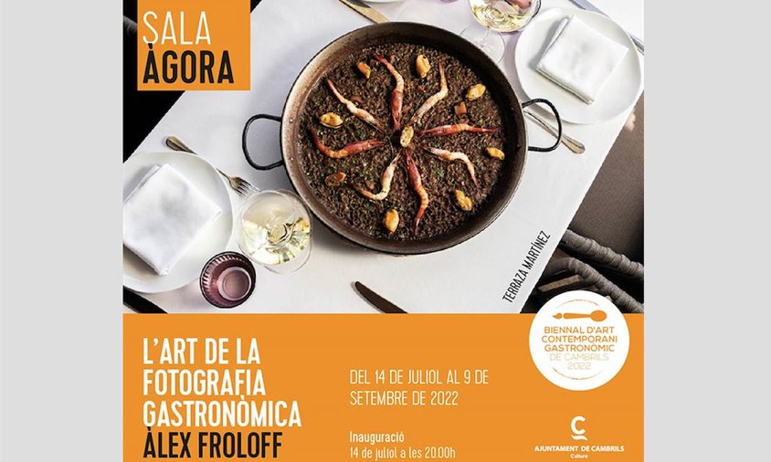 Cartell de l'exposició «L'art de la fotografia gastronòmica»