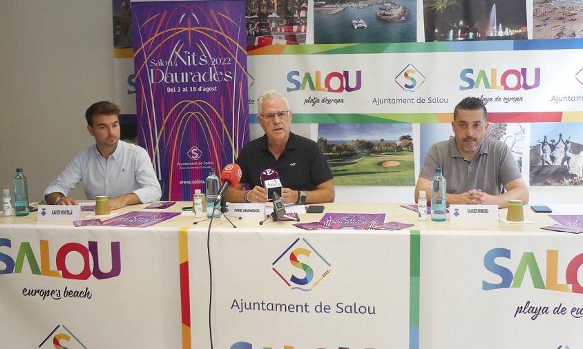 Roda de premsa de presentació de les Nits Daurades de Salou