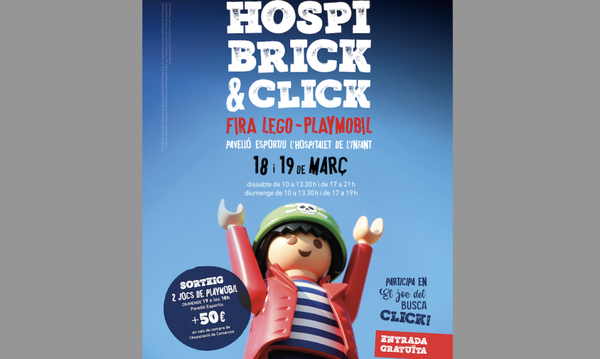 Cartell de l'Hospi Brick & Click