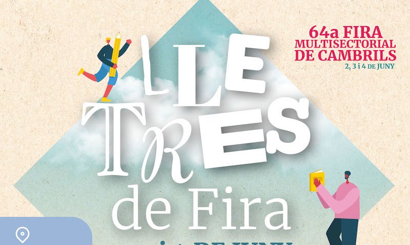 Cartell de Lletres de Fira que es celebrarà el primer cap de setmana de juny