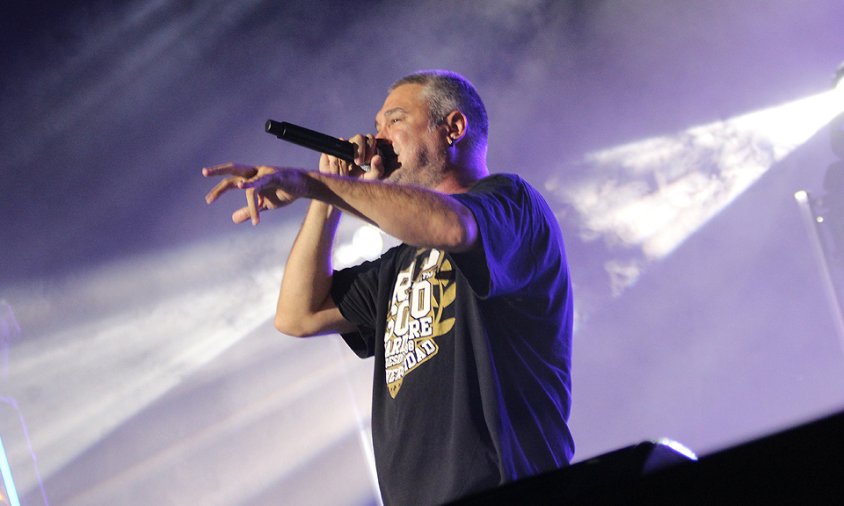 Kase.O, una de les figures del hiphop més importants d'Espanya, va inaugurar dissabte el FIMC