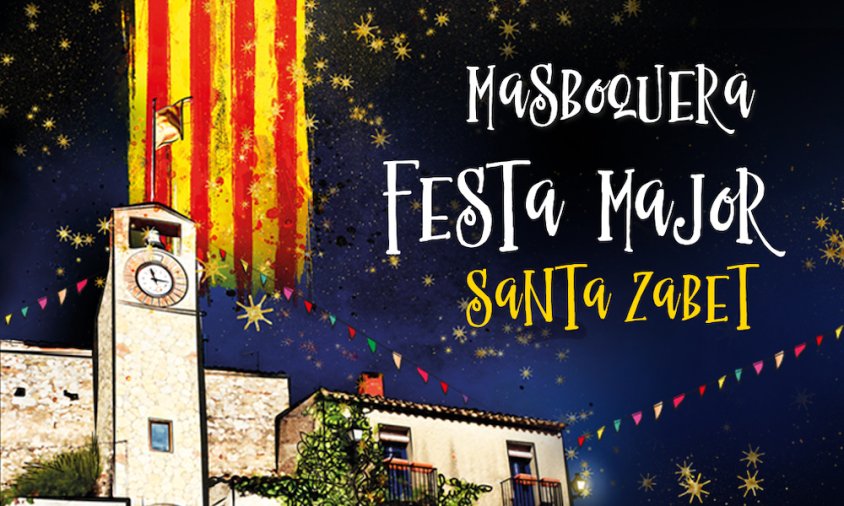 Imatge del cartell de la Festa Major de Masboquera