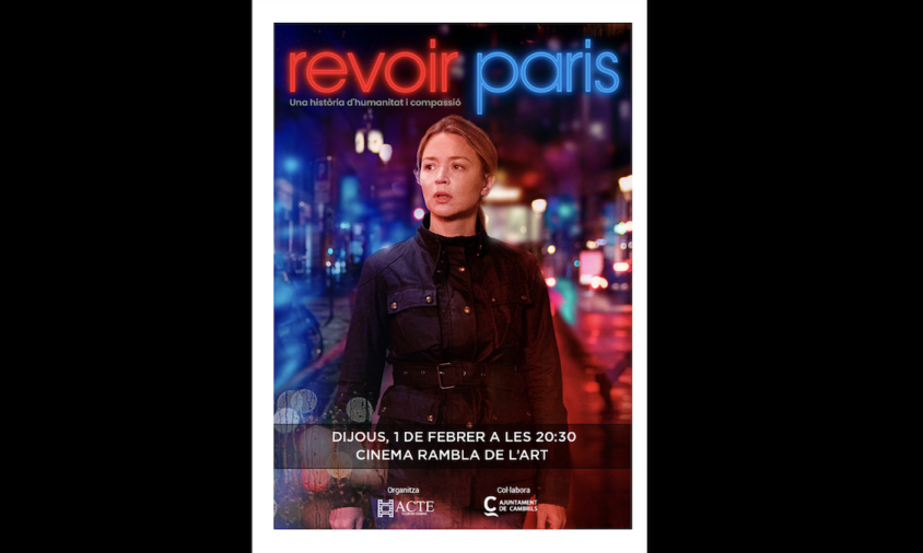 Cartell de la pel·lícula 'Revoir Paris'