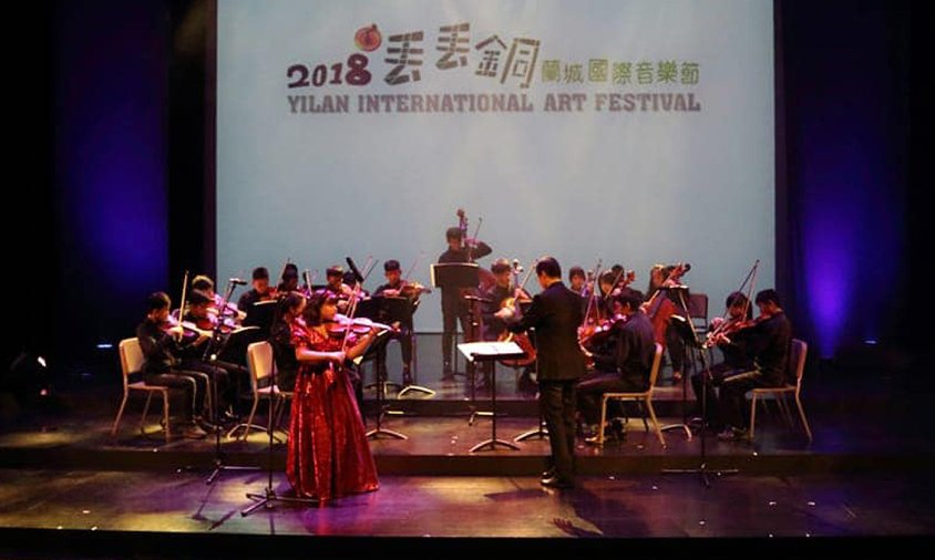 Imatge d'un dels concerts de Jennifer Panebianco a Taiwan