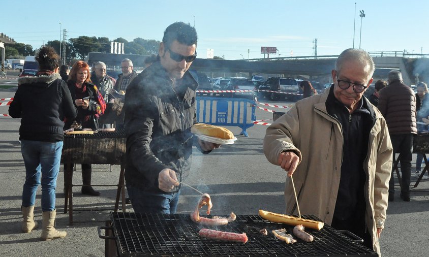 L'esmorzar popular de Sant Antoni es va celebrar, dissabte al matí, a la Cooperativa Agrícola