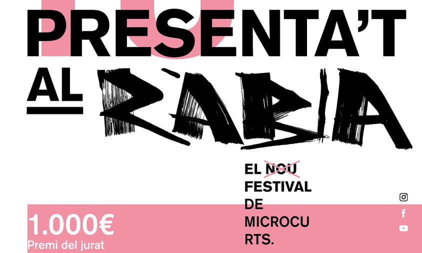 Imatge del cartell del Festival Ràbia