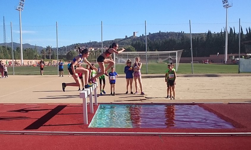 Imatge d'un moment de la competició disputada a Ascó