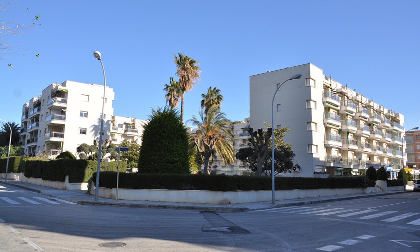 El complexe d'apartaments Somnis es troba a la zona d'Horta de Santa Maria