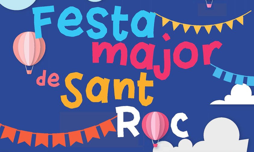Cartell de la Festa Major de Sant Roc