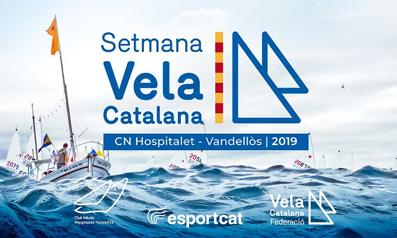 Imatge del cartell de la Setmana de la Vela Catalana que es disputarà aquest cap de setmana