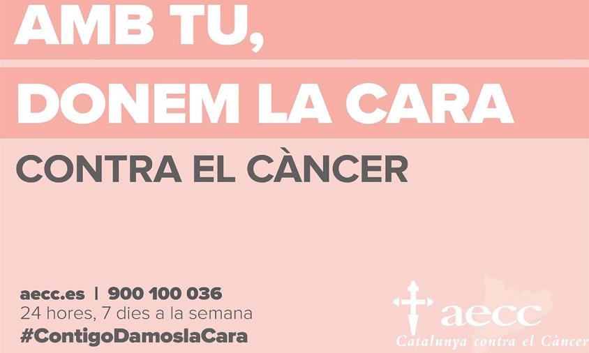 Cartell de la campanya de conscienciació contra el càncer de mama