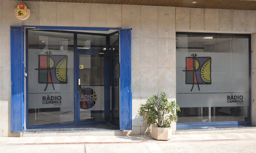 Imatge de les instal·lacions de Ràdio Cambrils