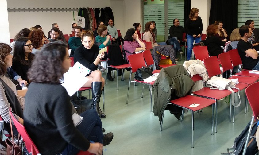 La trobada es va fer el passat dimecres a l’Oficina de Voluntariat de Sant Cugat del Vallès
