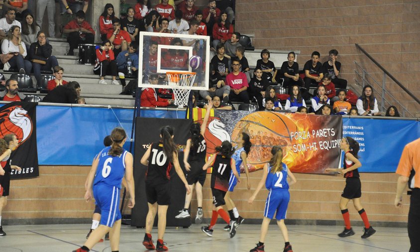 Imatge del torneig TGN de bàsquet, al Palau Municipal d'Esports, l'any 2019
