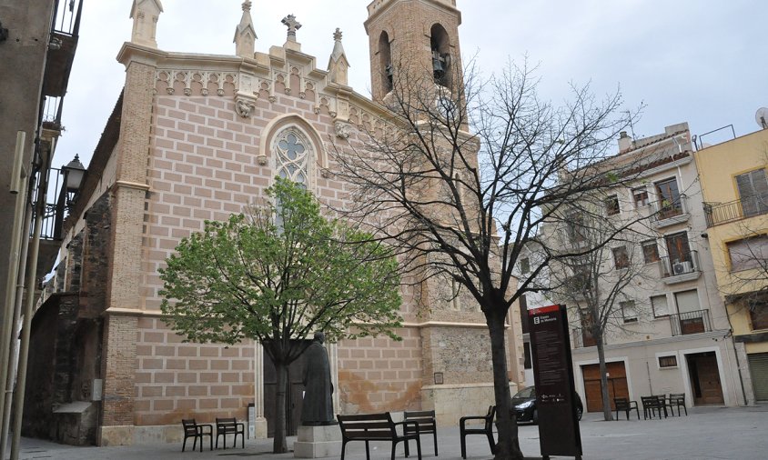 Imatge de l'església de Santa Maria de Cambrils