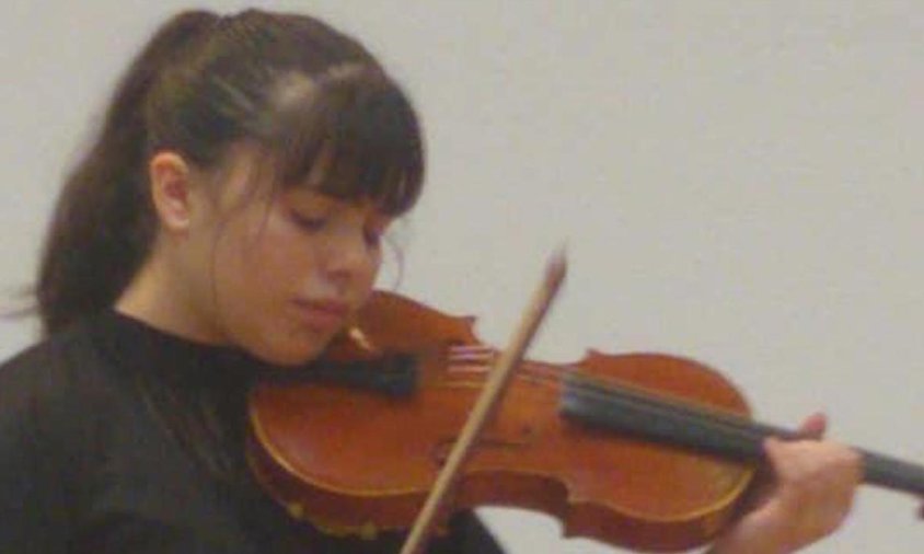 Imatge de la violinista Jennifer Panebianco