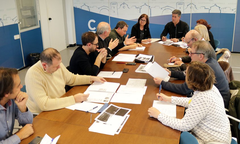 Imatge d'una de les reunions de la comissió organitzadora