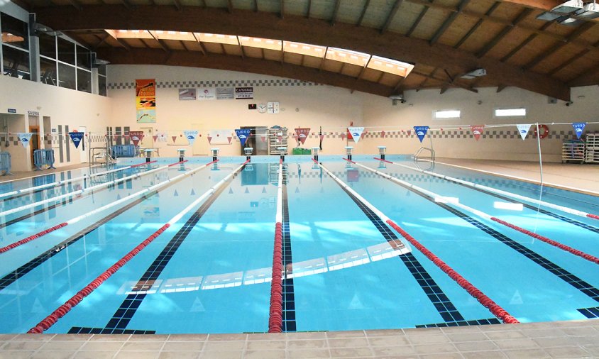 La piscina coberta municipal ha estat tancada al públic aquestes darreres setmanes
