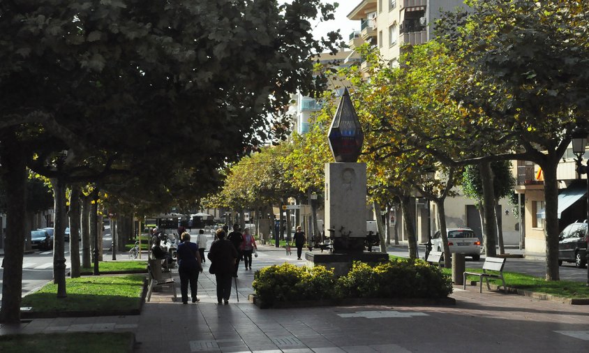 Imatge d'arxiu de l'avinguda de Josep Vidal i Barraquer, al barri de l'Eixample