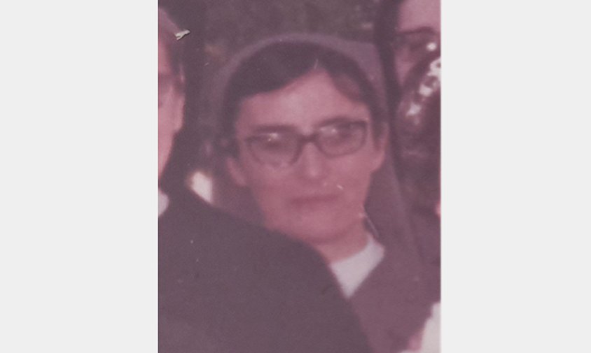 La germana Josefa, en una foto de l'any 1975