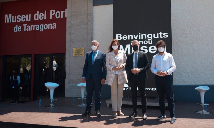 L'acte d'inauguració va tenir lloc ahir dissabte al Port de Tarragona