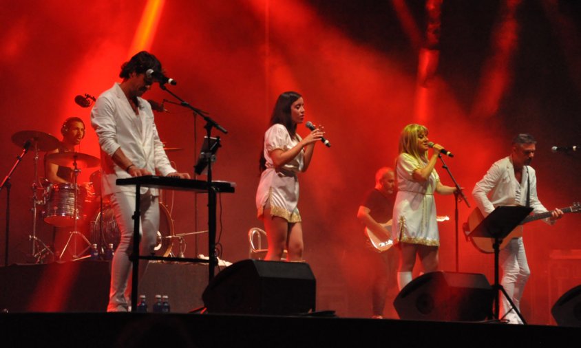 El concert d'ABBA The New Experience de l'any 2017, a la 43a edició del Festival Internacional de Música de Cambrils