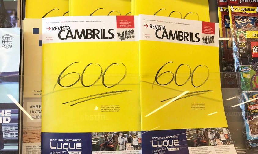 La darrera edició de la Revista Cambrils, a les prestatges de les llibreries
