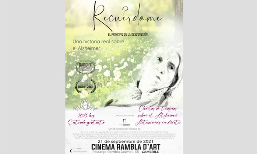 Cartell del documental "Recuérdame"