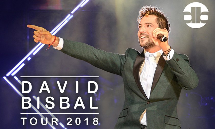 David Bisbal actuarà a Cambrils el 4 d'agost