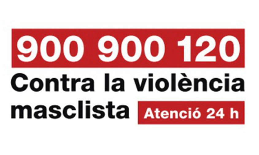 Telèfon gratuït d'atenció a dones en situació de violència masclista