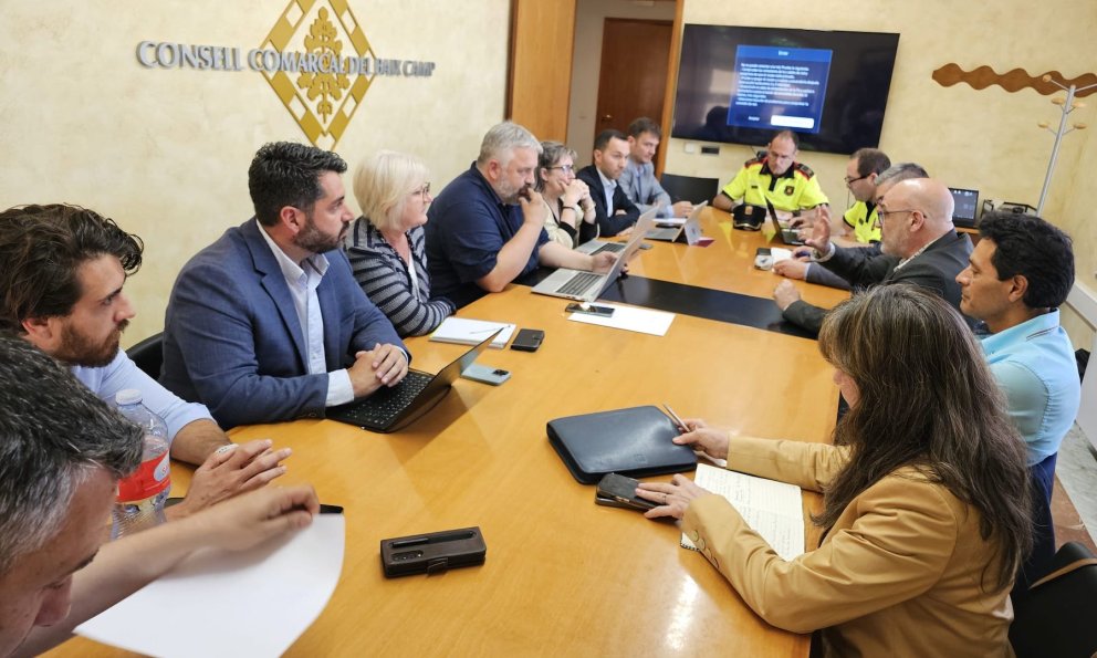 La Generalitat i el Consell Comarcal tracten sobre la seguretat viària al Baix Camp