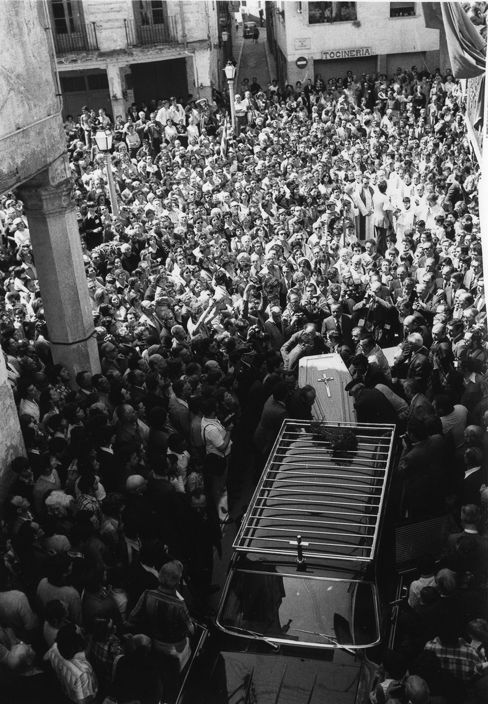 Tornada de les despulles del cardenal Vidal i Barraquer / Maig 1978
