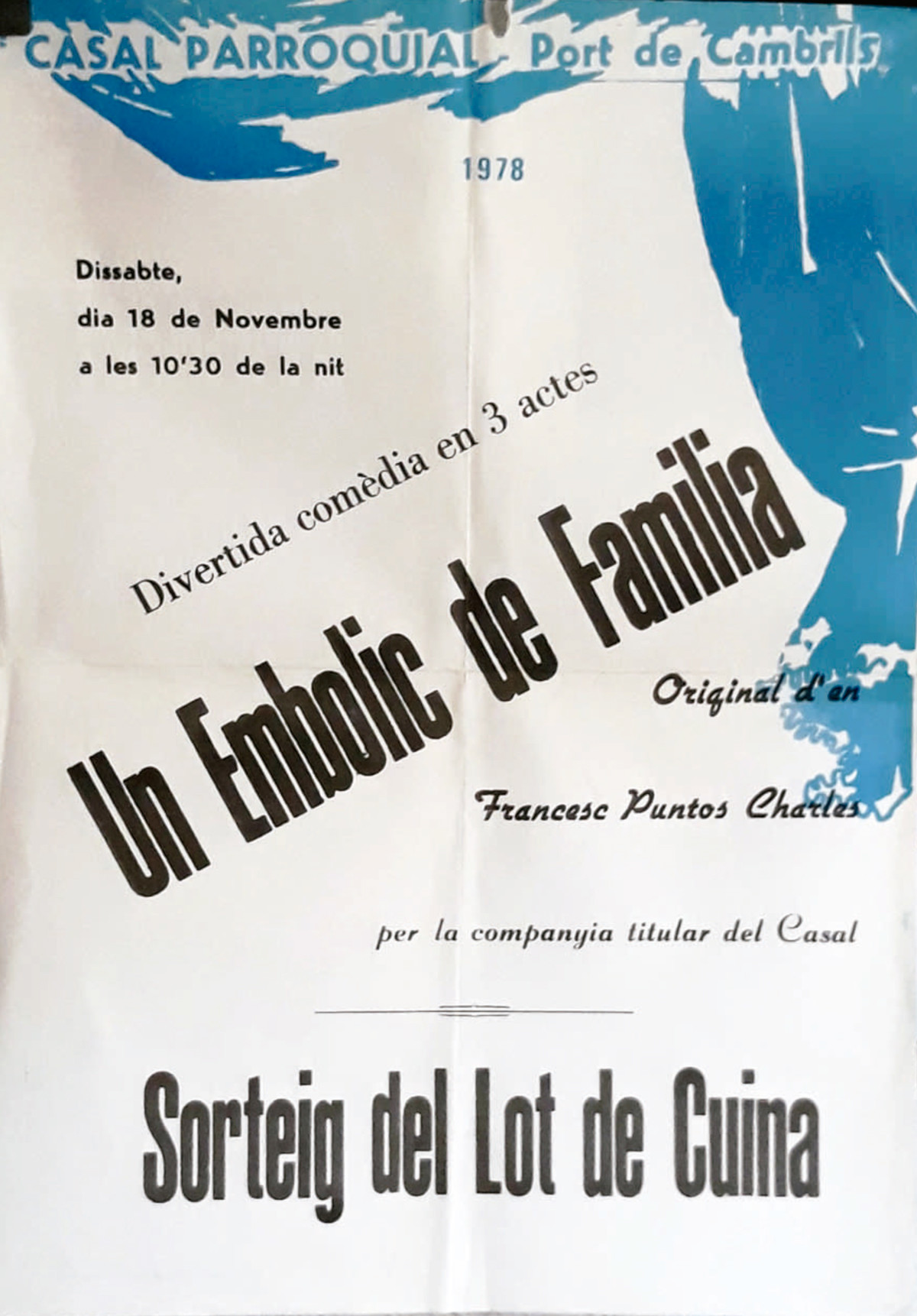 un embolic de familia teatre casal