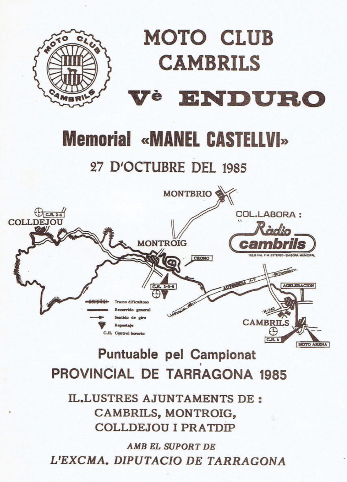 enduro cambrils 1985