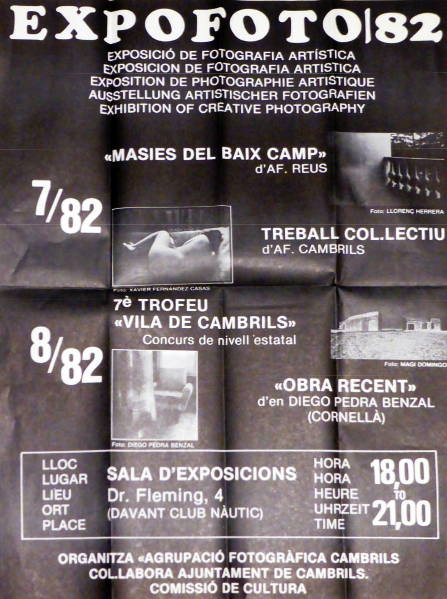 mostra fotografia cambrils 1982