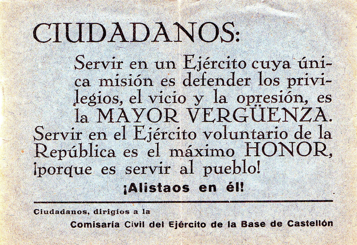 octaveta allistament exercit republica 1936