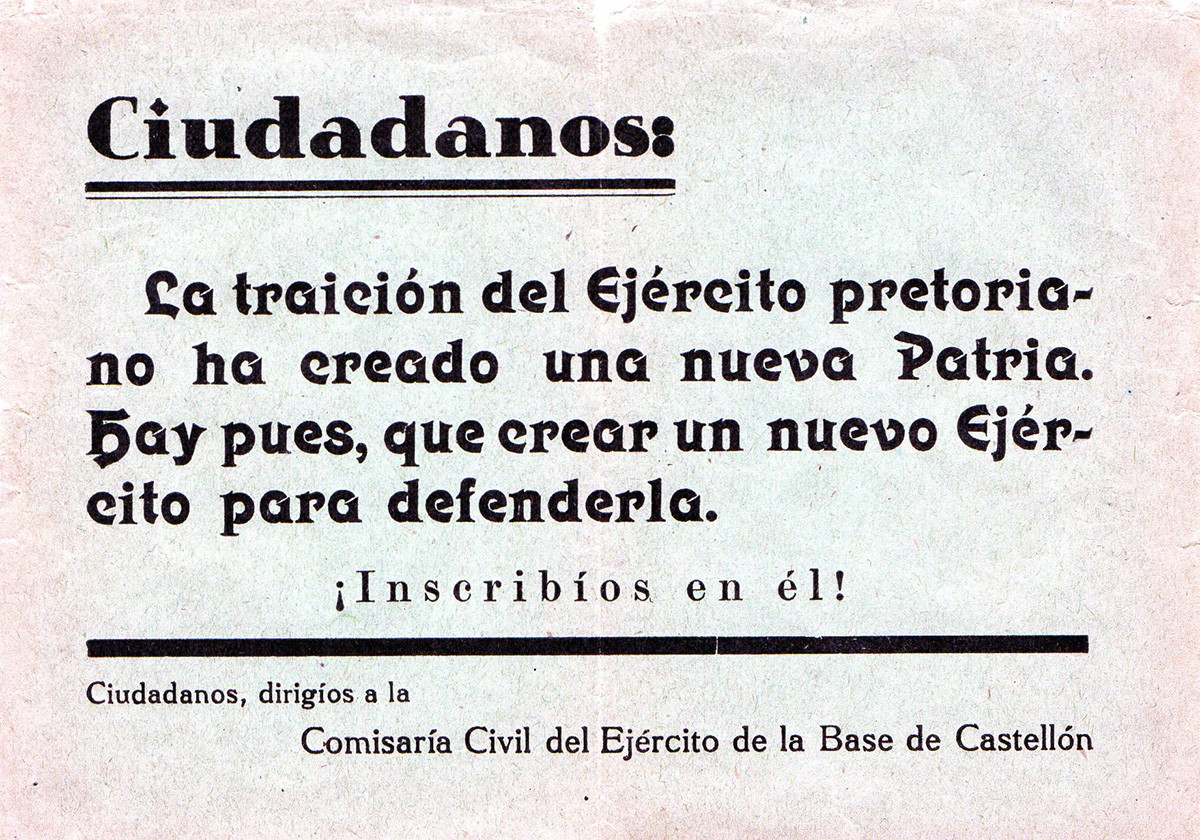 octaveta allistament exercit republica 1936