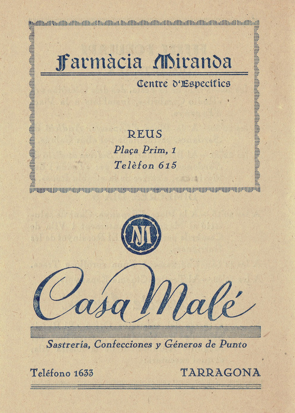 ​programa festa major cami 1948 cambrils [Clicar i arrossegar per moure] ​