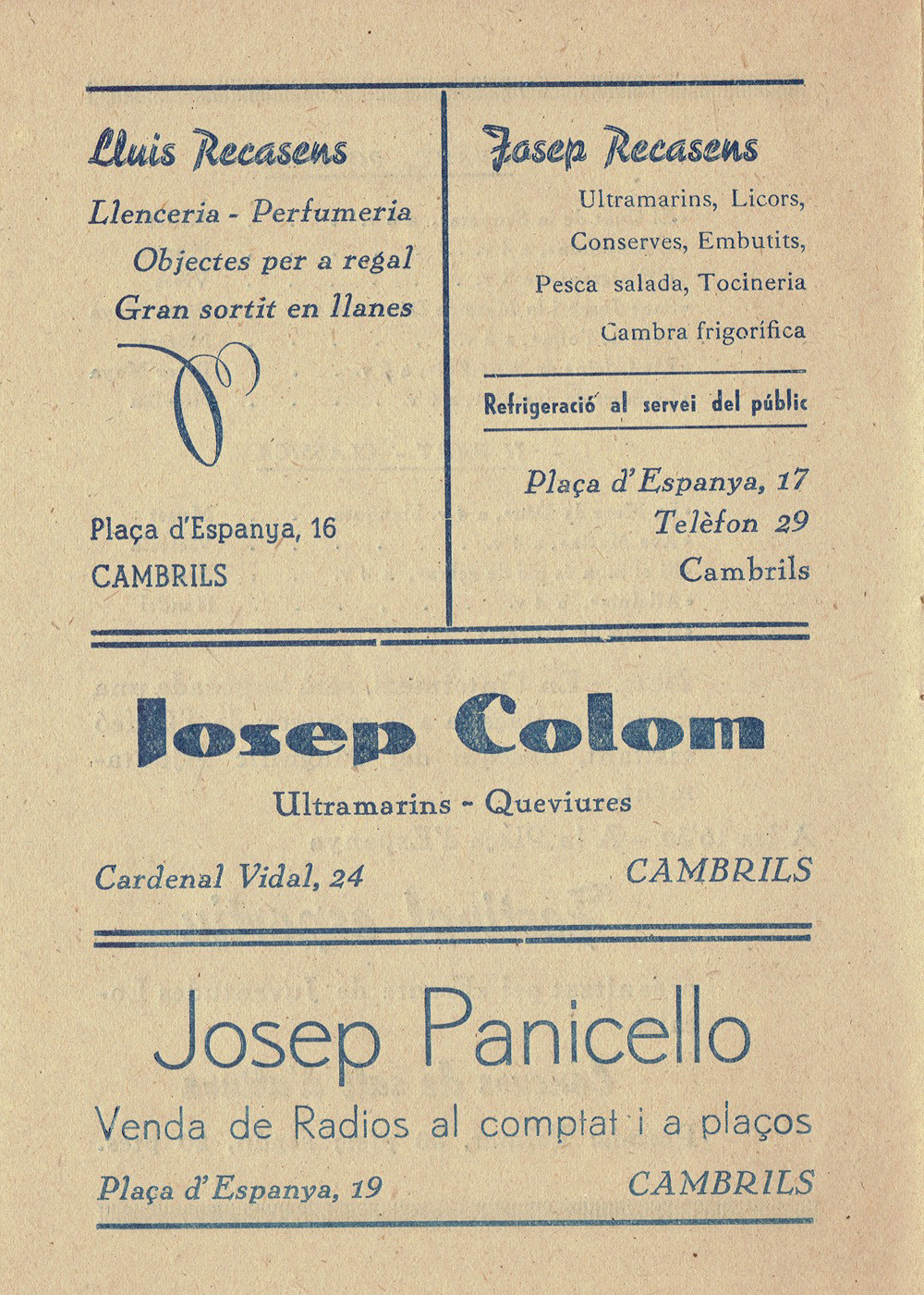 ​programa festa major cami 1948 cambrils [Clicar i arrossegar per moure] ​